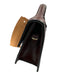 Jacquemus Dark Brown Calfskin Leather Magnetic Closure Crossbody Structured Bag Dark Brown / L