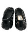 Jeffrey Campbell Shoe Size 7.5 Black Synthetic Rhinestone Almond Toe Mesh Shoes Black / 7.5