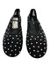 Jeffrey Campbell Shoe Size 7.5 Black Synthetic Rhinestone Almond Toe Mesh Shoes Black / 7.5