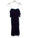 Jonathan Simkhai Size 6 Navy & Red Nylon Blend Lace Adjustable Strap Midi Dress Navy & Red / 6