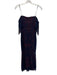 Jonathan Simkhai Size 6 Navy & Red Nylon Blend Lace Adjustable Strap Midi Dress Navy & Red / 6