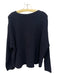 Eileen Fisher Size XL Navy Blue Cotton & Polyester Terry Knit Sweater Navy Blue / XL