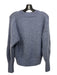 COS Size S Blue Wool & Alpaca Mock Neck Sweater Blue / S