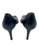 Christian Louboutin Shoe Size 38 Black Leather Almond Toe Midi Heel Pumps Black / 38
