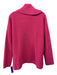 27 Miles Size Small Fuchsia Wool & Cashmere Rib Knit Turtle Neck Sweater Fuchsia / Small