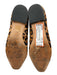 J Crew Shoe Size 9.5 Beige, Brown, Black Pony Hair Pointed Square Toe Flats Beige, Brown, Black / 9.5