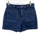Madewell Size 26 Dark Wash Cotton Blend Denim Patch Pockets A line Shorts Dark Wash / 26