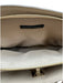 Rebecca Minkoff Beige Leather Zip Pocket Toggle Clasp Adjustable Strap Bag Beige