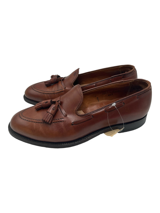 Alden Shoe Size 10 Brown Leather Solid Tassel Dress Men's Shoes 10