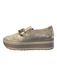 Dolce Vita Shoe Size 8.5 Beige Manmade Material Platform Gold Chain Shoes Beige / 8.5