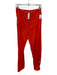 FP Movement Size XS Orange & White Polyester Scallop Detail Drawstring Pants Orange & White / XS