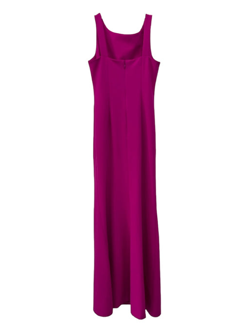 Sachin + Babi Size 4 Magenta Pink Polyester Blend Sleeveless Floor Length Gown Magenta Pink / 4