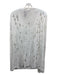 IRO Size M White Linen Distressed Heathered Long Sleeve Top White / M