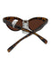 Saint Owen x Curateur Brown Acetate Gradient Tortoise Cat Eye Sunglasses Brown