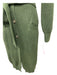 Moschino Jeans Size S/M Green Polyamide Blend Ribbed Button Down Sash Cardigan Green / S/M