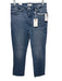 Good American Size 8/29 Medium Wash Cotton & Elastane Zip Fly High Rise Jeans Medium Wash / 8/29