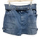 Isabel Marant Size 40 Medium Wash Cotton Denim Zip Fly High Rise Belt Shorts Medium Wash / 40