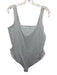 Good American Size 2XL Gray Cotton & Spandex Sleeveless Square Neck Bodysuit Gray / 2XL