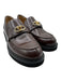 Valentino Garavani Shoe Size 41 Brown Leather gold logo Foam Sole Loafers Brown / 41