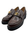Valentino Garavani Shoe Size 41 Brown Leather gold logo Foam Sole Loafers Brown / 41