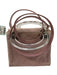 Christian Dior Mauve Pink Nylon Clear Handles Quilted Top Flap Bag Mauve Pink / Mini