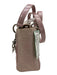 Christian Dior Mauve Pink Nylon Clear Handles Quilted Top Flap Bag Mauve Pink / Mini