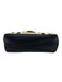 Chloe Cream, Black, Gold Leather Turnlock Gold Chain Shoulder Bag Cream, Black, Gold / S