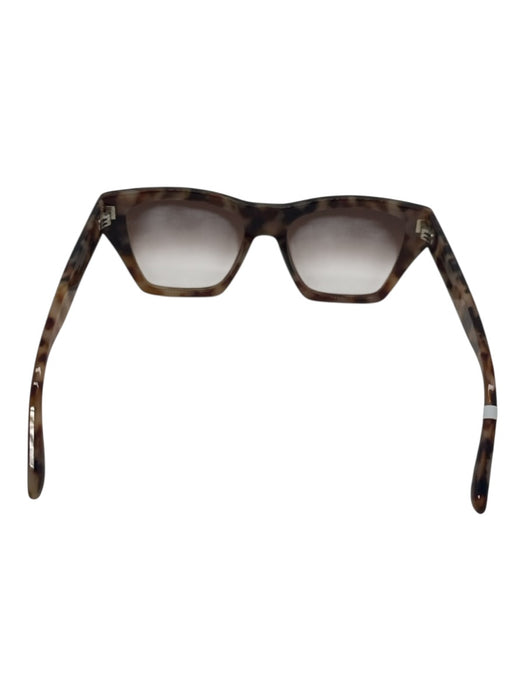 Victoria Beckham Brown Acetate Gradient Lens Tortoiseshell Wayfarer Sunglasses Brown