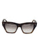 Victoria Beckham Brown Acetate Gradient Lens Tortoiseshell Wayfarer Sunglasses Brown