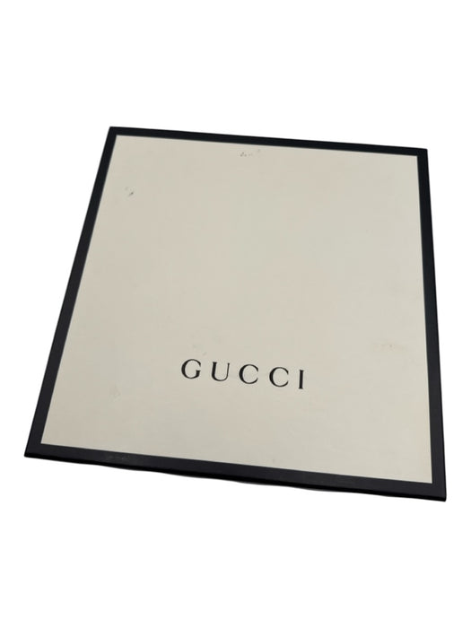 Gucci Purple & Gold Acetate Blend Metallic Thread Fringe Jacquard scarf Purple & Gold / One Size