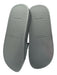 Givenchy Shoe Size 40 Black & White Rubber Logo Slip On Slides Sandals Black & White / 40