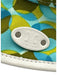 Celine Blue, Green, White Canvas Logo Circle Print Bucket Hat Blue, Green, White / M