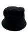 Prada Black Cotton Logo Bucket Hat Black / M