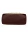 Celine Beige & Brown Leather & Canvas Top Handles Brass Hardware hand bag Bag Beige & Brown / S