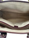 Celine Beige & Brown Leather & Canvas Top Handles Brass Hardware hand bag Bag Beige & Brown / S
