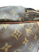 Louis Vuitton Brown Coated Canvas Adjustable Strap LV Monogram Gold Hardware Bag Brown / L