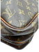 Louis Vuitton Brown Coated Canvas Adjustable Strap LV Monogram Gold Hardware Bag Brown / L