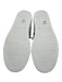 Zadig & Voltaire Shoe Size 41 White Leather Upper Crinkle Side Zip Sneakers White / 41