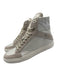 Zadig & Voltaire Shoe Size 41 White Leather Upper Crinkle Side Zip Sneakers White / 41