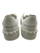 Valentino Garavani Shoe Size 40 White Leather Upper Gold Tone Details Sneakers White / 40