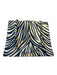 Kate Spade Black & Tan Nylon Shoulder Bag Zebra Fold Over Purse Black & Tan / Medium