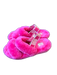 Ugg Shoe Size 9 Magenta shearling Platform Slipper Mules Magenta / 9