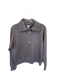 Spanx Size S Taupe & Silver Polyester Blend Metallic Thread Half Zip Jacket Taupe & Silver / S