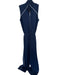 Spanx Size XS Navy & white Modal Sleeveless Front Zip Open Back Athletic Jumper Navy & white / XS