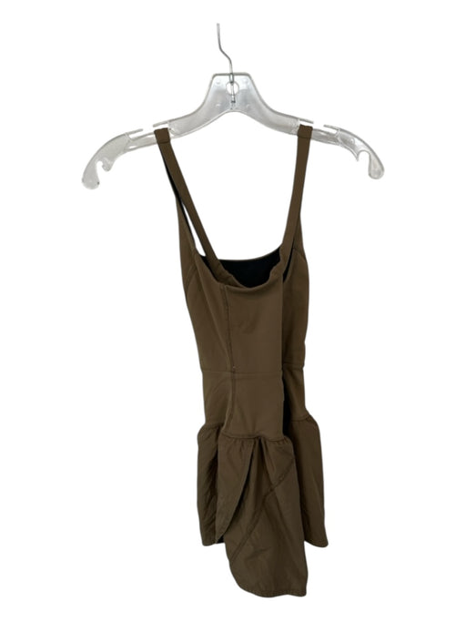FP Movement Size XS Brown Built in bra Athletic Romper Brown / XS