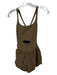 FP Movement Size XS Brown Built in bra Athletic Romper Brown / XS