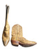 Abilene Shoe Size 7 Dark Tan Leather Western Stitching Pointed Toe Cowboy Boots Dark Tan / 7