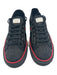 Gucci Shoe Size 10 Black, Green & Red Canvas Guccissima Low Top Men's Shoes 10