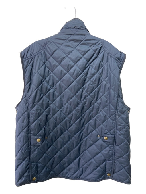 Polo Size XL Blue Synthetic Quilted Vest Men's Jacket XL