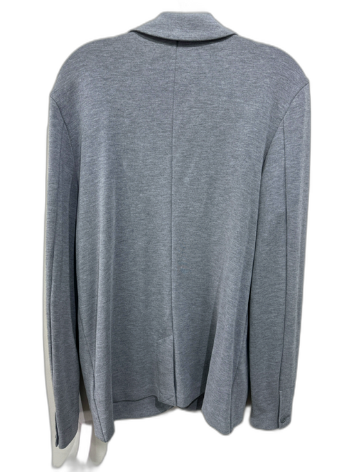 Vuori Size M Grey Cotton Blend Solid Sweatshirt Blazer Men's Jacket Grey / M
